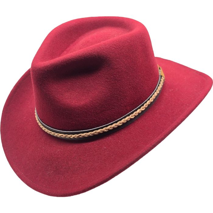 Classic Wool Felt Fedora Hat