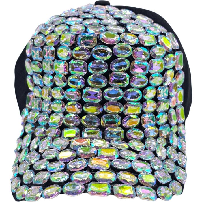 Rhinestone Snapback Baseball Cap
