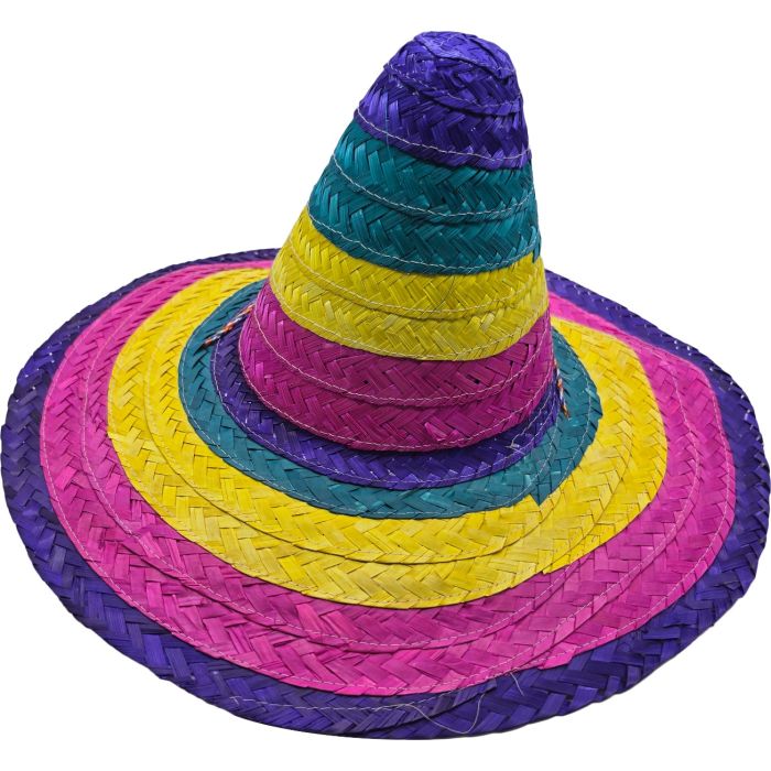 Multicoloured Fancy Sombrero Hat