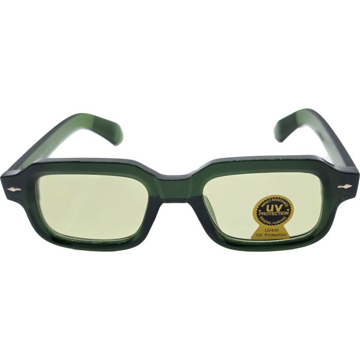 Chunky Geometric Rectangular Sunglasses (12Pcs)