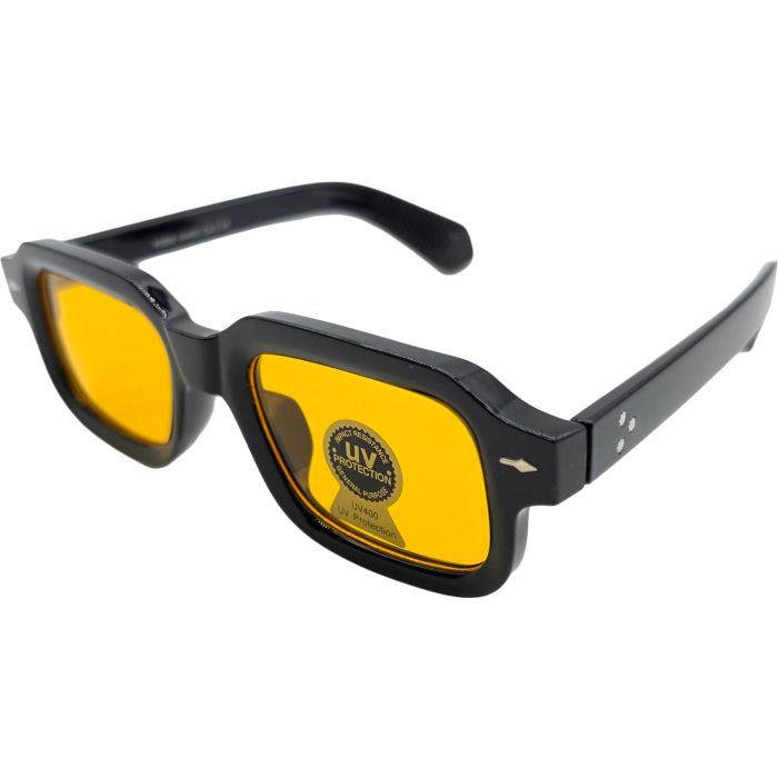 Chunky Geometric Rectangular Sunglasses (12Pcs)