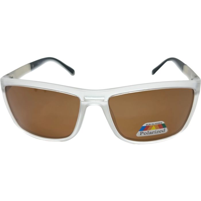 Polarized Rectangular Wrap-Around Sunglasses (12Pcs)
