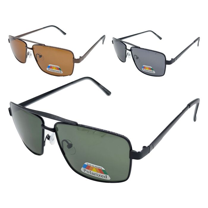 Polarized Rectangular Sunglasses (12Pcs)