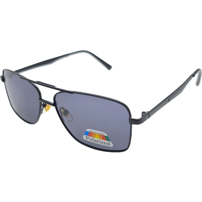 Polarized Double-Bridge Rectangle Sunglasses (12Pcs)