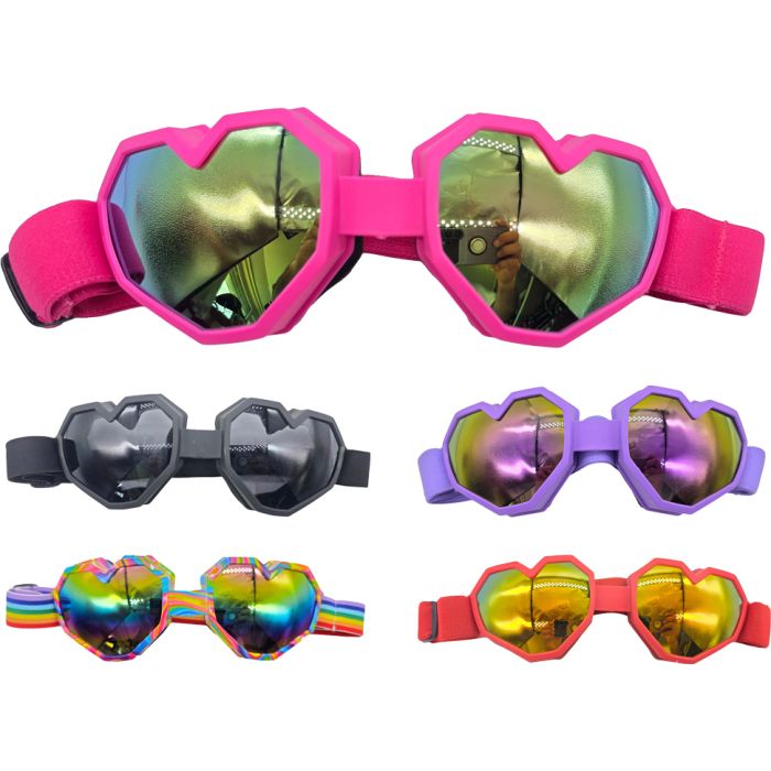 Funky Heart-Shaped Goggles
