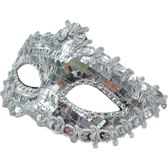 Sequined Masquerade Mask
