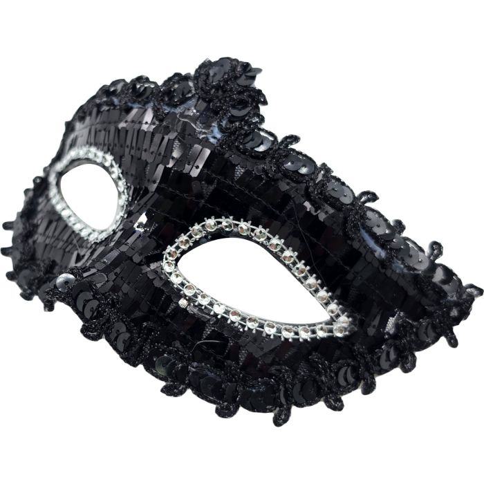 Sequined Masquerade Mask