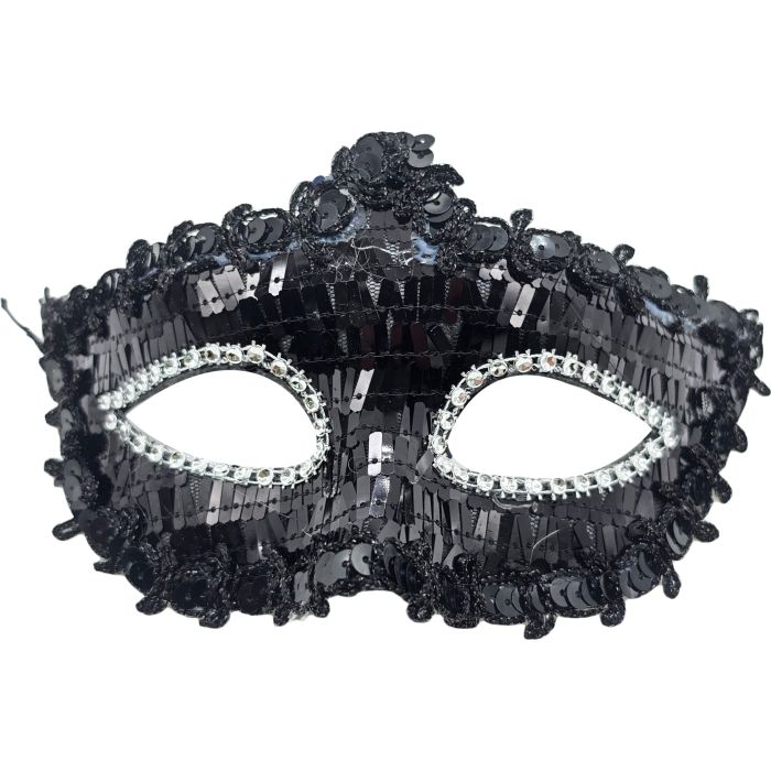 Sequined Masquerade Mask