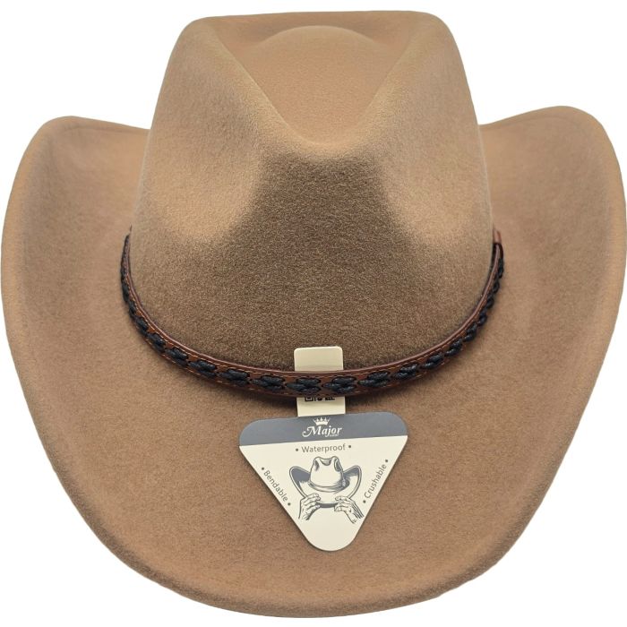 Classic Wool Felt Cowboy Hat