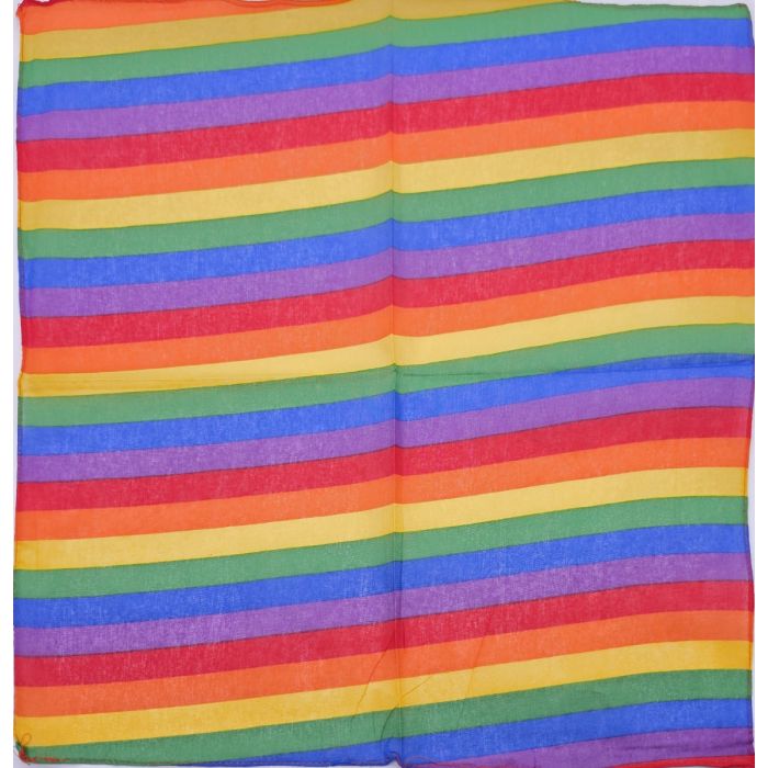 Rainbow Stripe Bandana (12Pcs)