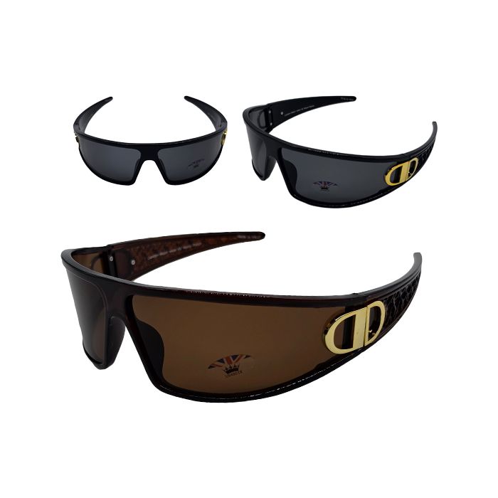 Stylish wrap-around Sunglasses (12Pcs)