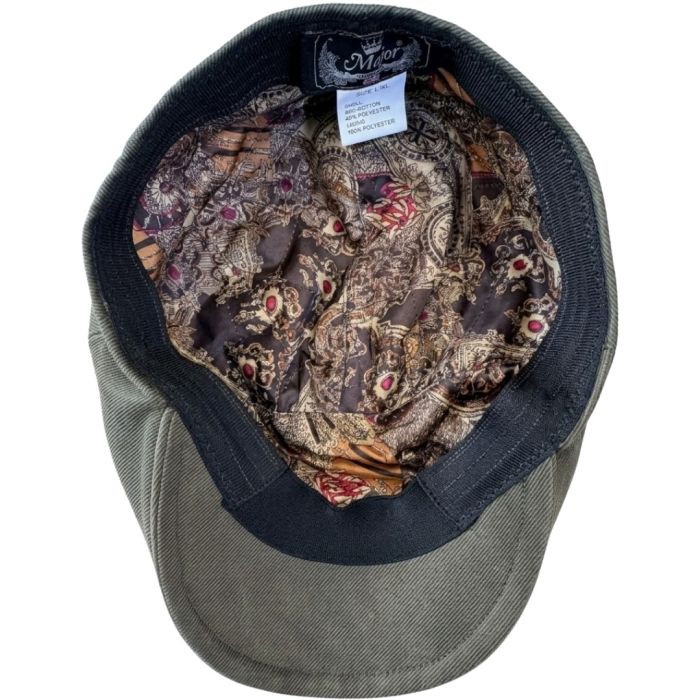 Classic Waterproof Wax Flat Cap