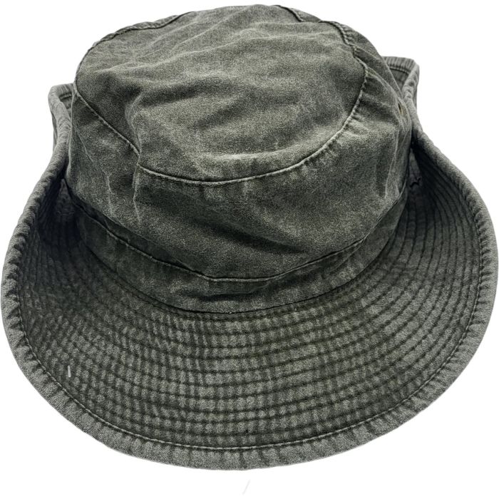 Denim Boonie Bucket Sun Hat - Packable