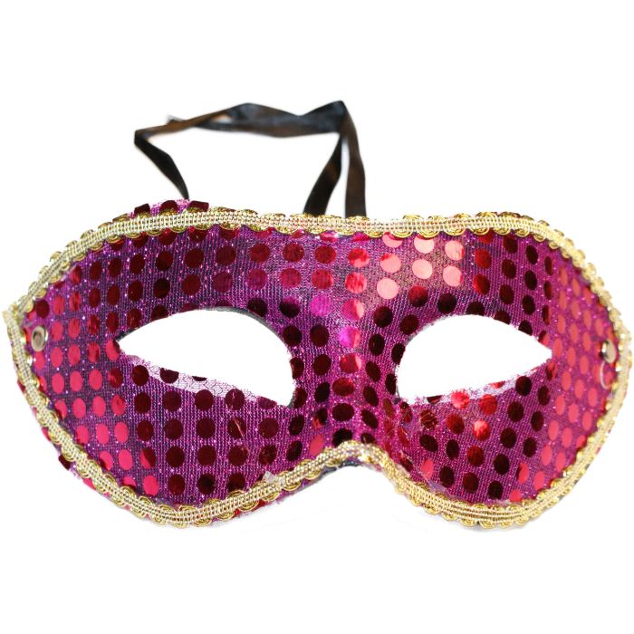 Sequin Venetian Masquerade Mask