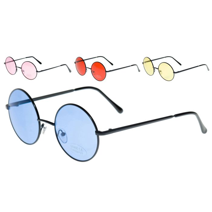 Small Round Lens Sunglasses (12pcs)