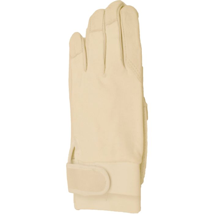 Mens White Leather Gloves (12pcs)