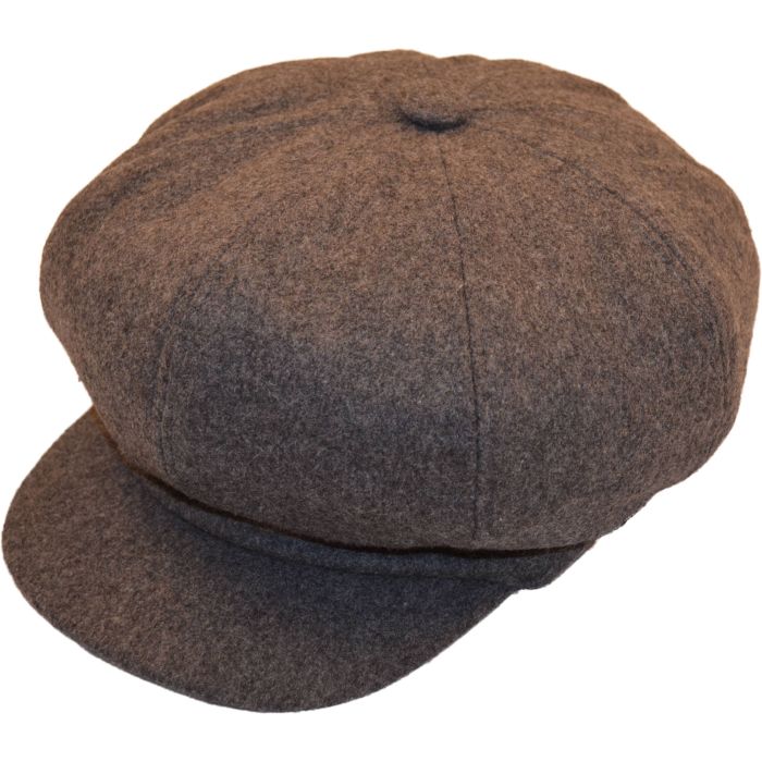 Woolly Newsboy Cap