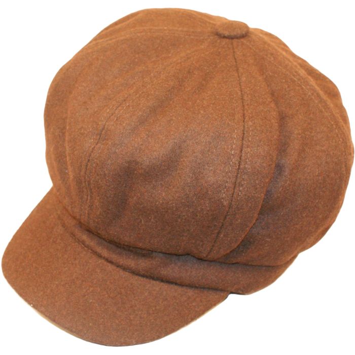 Woolly Newsboy Cap