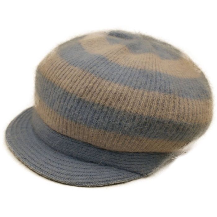 Peaked Angora Beanie Hat (12pcs)