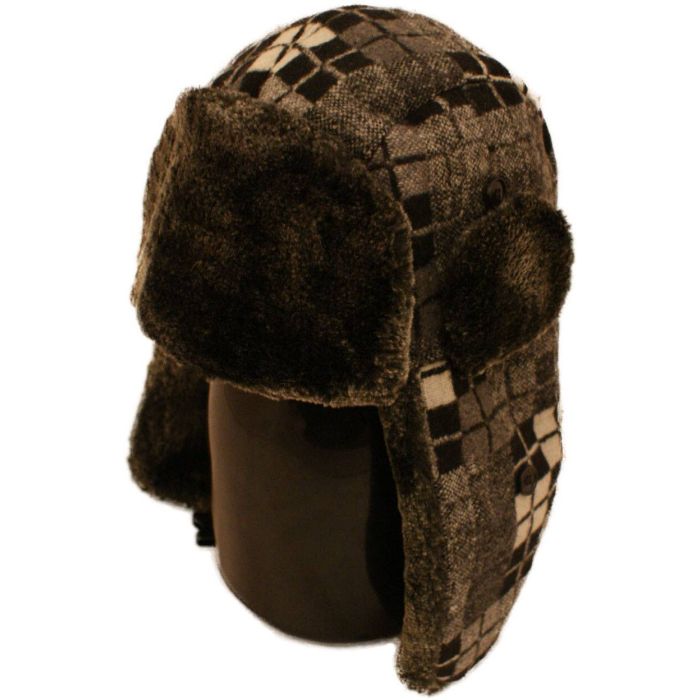 Square Trapper Hat (12pcs)
