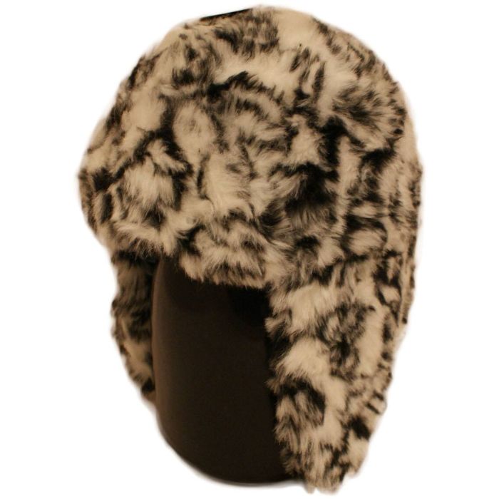 Leopard Faux Fur Trapper Hat (12pcs)