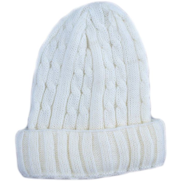 Knitted Beanie Hat (12pcs)