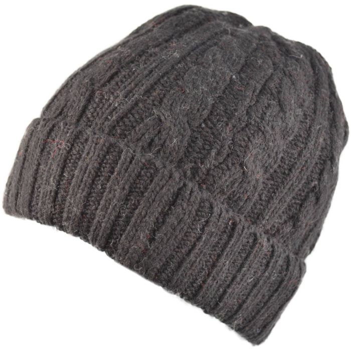 Knitted Beanie Hat (12pcs)