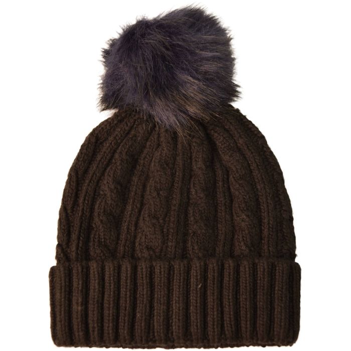 Knitted Beanie Hat (12pcs)