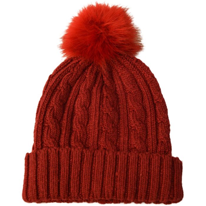 Knitted Beanie Hat (12pcs)