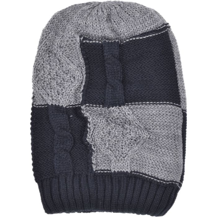 Long Knitted Beanie Hat (12pcs)