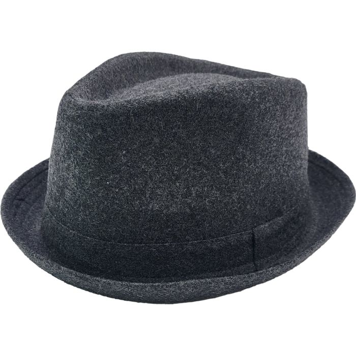 Classic Wool Blend Trilby Hat