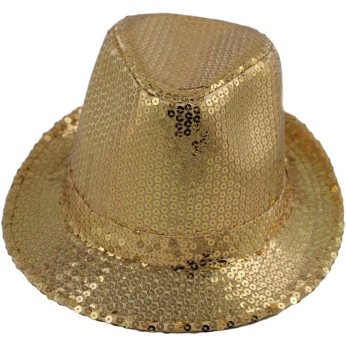 Fancy Dress Sequin Trilby Hat (12pcs)