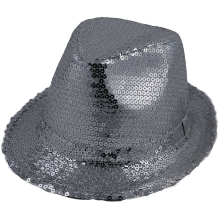 Fancy Dress Sequin Trilby Hat (12pcs)