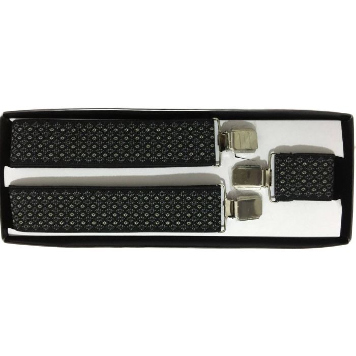 35mm Wide Adjustable Braces / Suspenders - Boxed