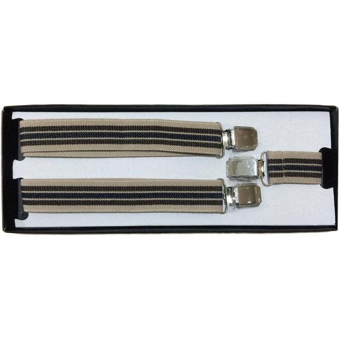 25mm Thin Adjustable Braces / Suspenders - Boxed