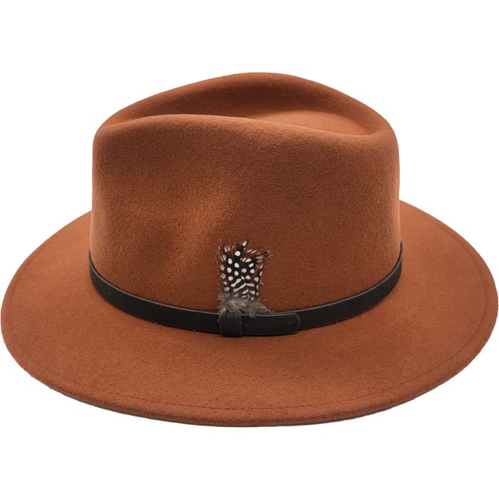 Wool Felt Classic Fedora Hat