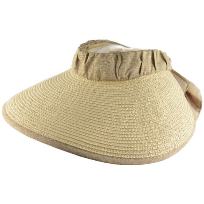 Packable Wide Brim Womens Summer Visor