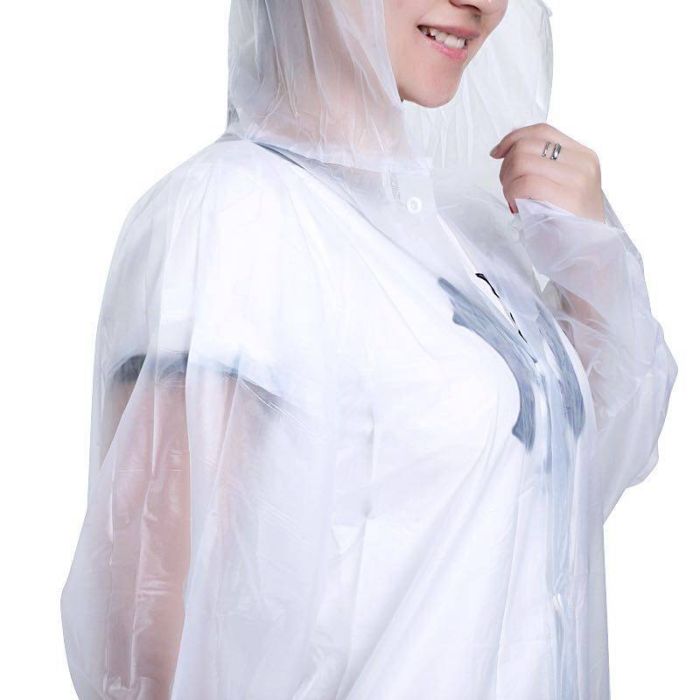 PVC Raincoat - Single Use (120pcs)