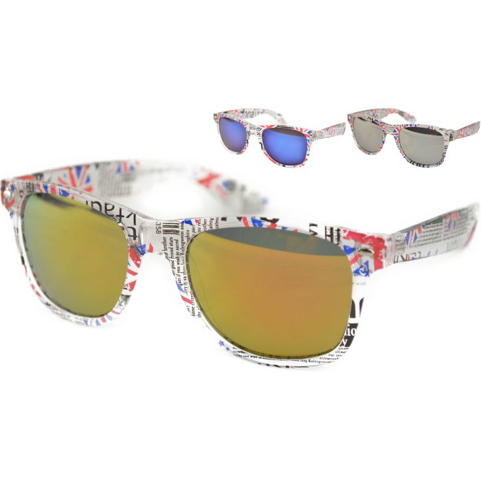 Union Jack Wayfarer Sunglasses (12pcs)