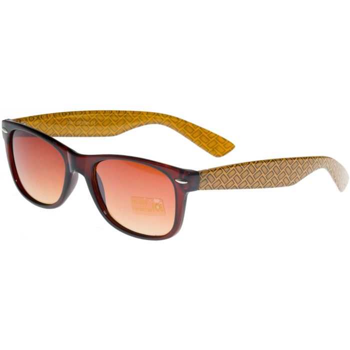 Patterned Wayfarer Sunglasses (12pcs)