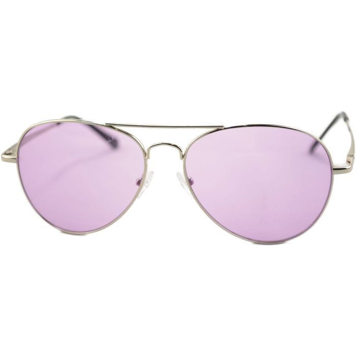Classic Coloured Aviator Sunglasses (12pcs)