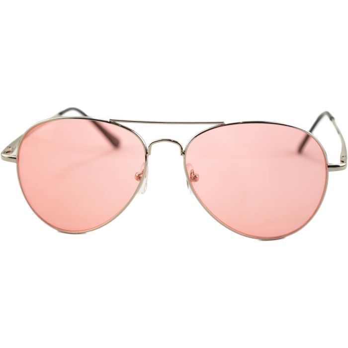 Classic Coloured Aviator Sunglasses (12pcs)