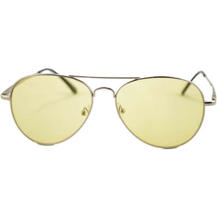 Classic Coloured Aviator Sunglasses (12pcs)
