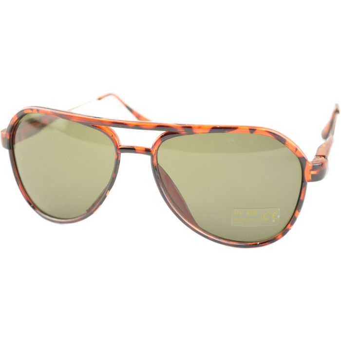 Leopard Print Aviator Sunglasses (12pcs)