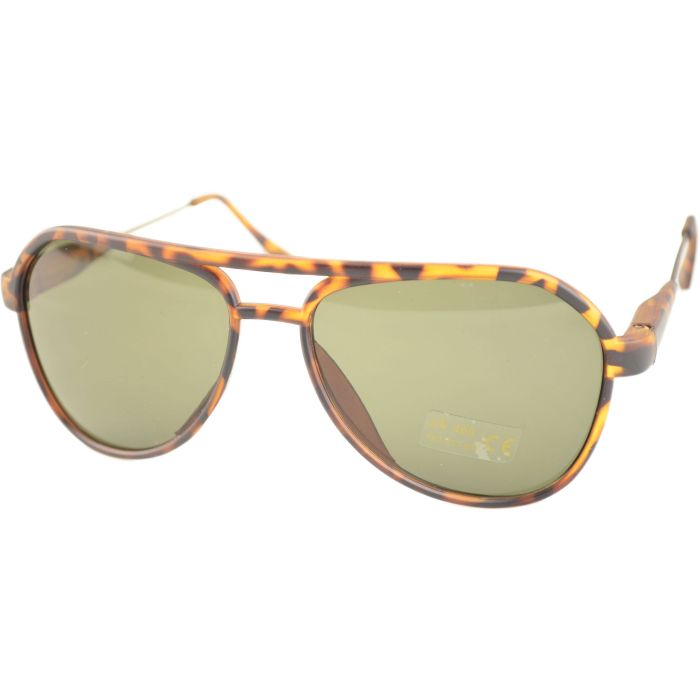 Leopard Print Aviator Sunglasses (12pcs)