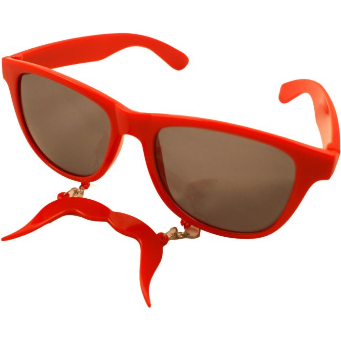 Small Mustache Wayfarer Sunglasses (12pcs)