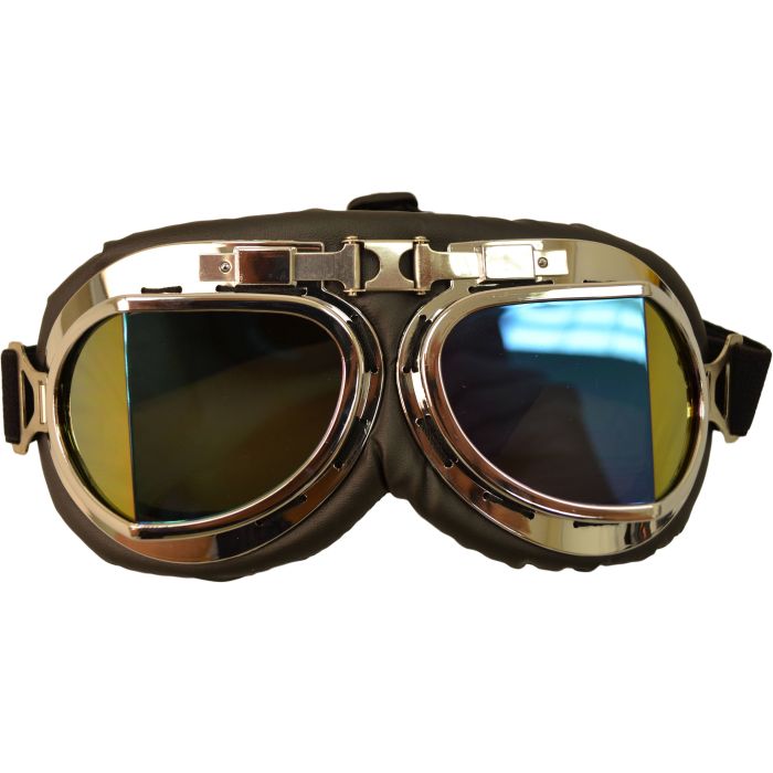 Novelty Retro Motorcycle Biker Goggles (12pcs)