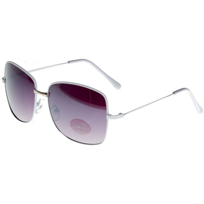 Large Metal Square Sunglasses (12pcs)