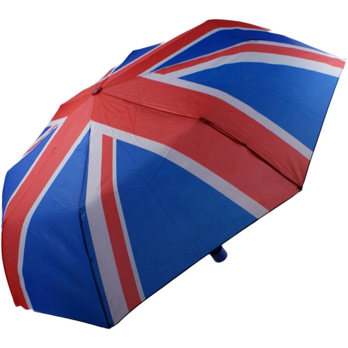 Union Jack Mini Folding Travel Umbrella (60pcs)