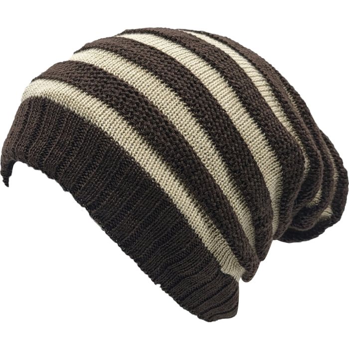 Multi-Wear Knitted Beanie Hat (12pcs)